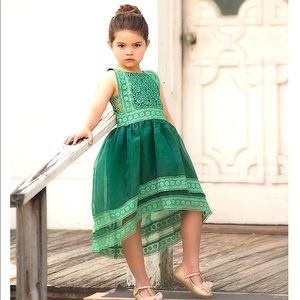 Trish Scully Emerald Green Delphine Dress